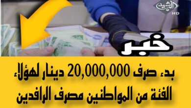 بدء صرف 20,000,000 دينار لهؤلاء الفئة من المواطنين مصرف الرافدين!!.. مفاجآت بالجملة من وزارة العمل "شوف نفسك لو منهم"